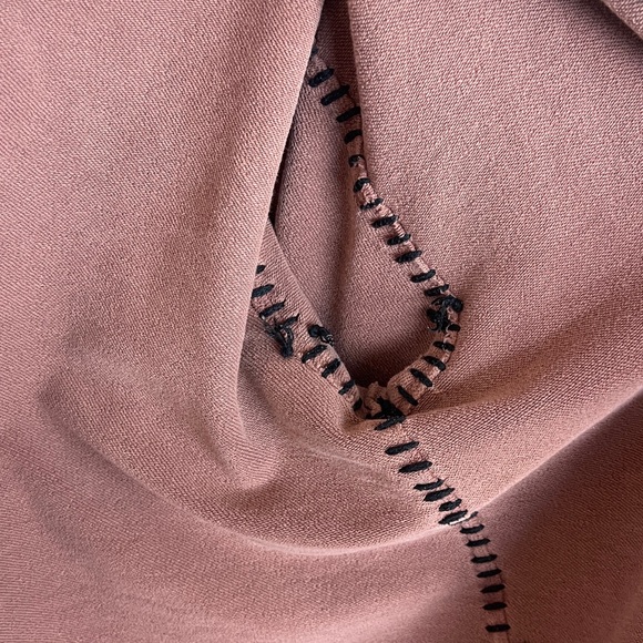 Vintage Affliction Cracked Zip Hoodie Mens XL Burgundy Grunge Y2K Halloween - Picture 15 of 17